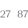27 87 Perfumes